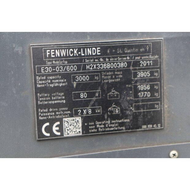 2011 Fenwick-Linde E30-03/600-47438436