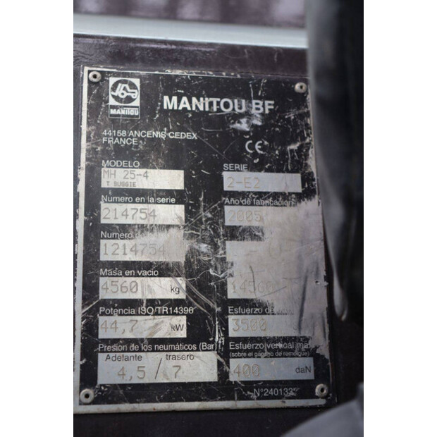 2005 Manitou MH25-4-47438555