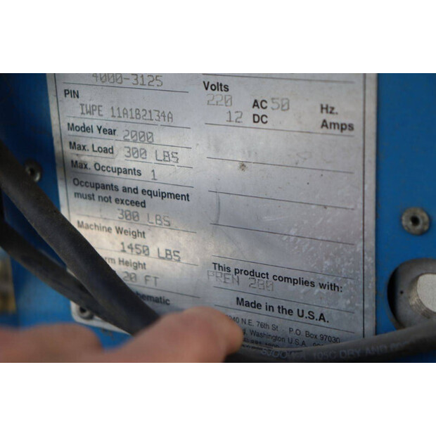 2000 Genie IWPE-20S-47439512