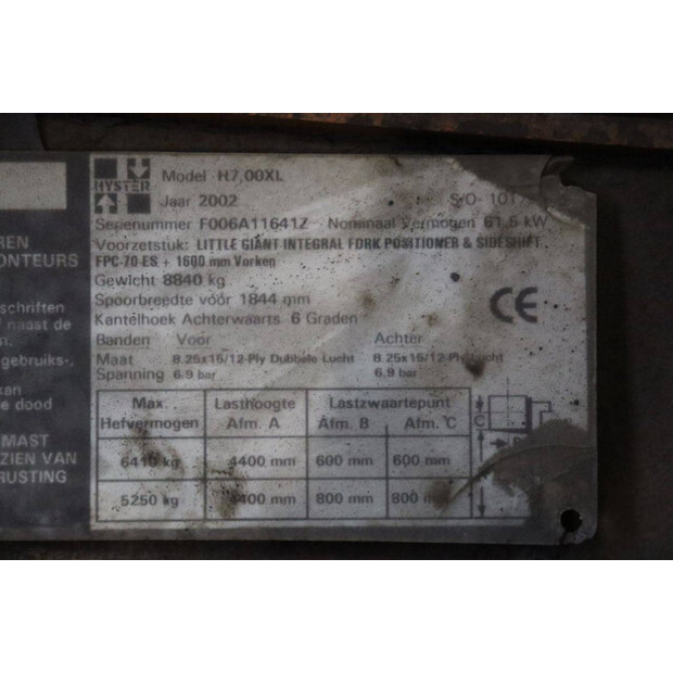 2002 هايستر H7.00XL-47440044