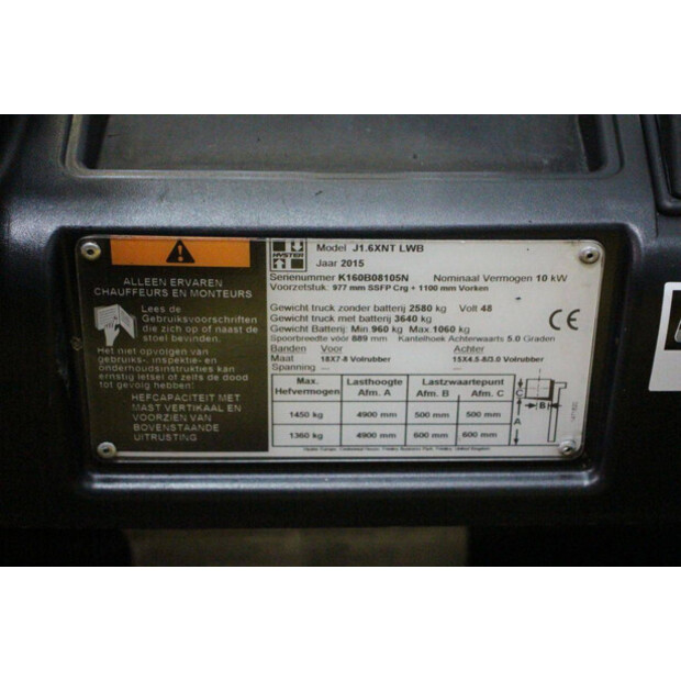 2015 Hyster J1.6XNT-47440769
