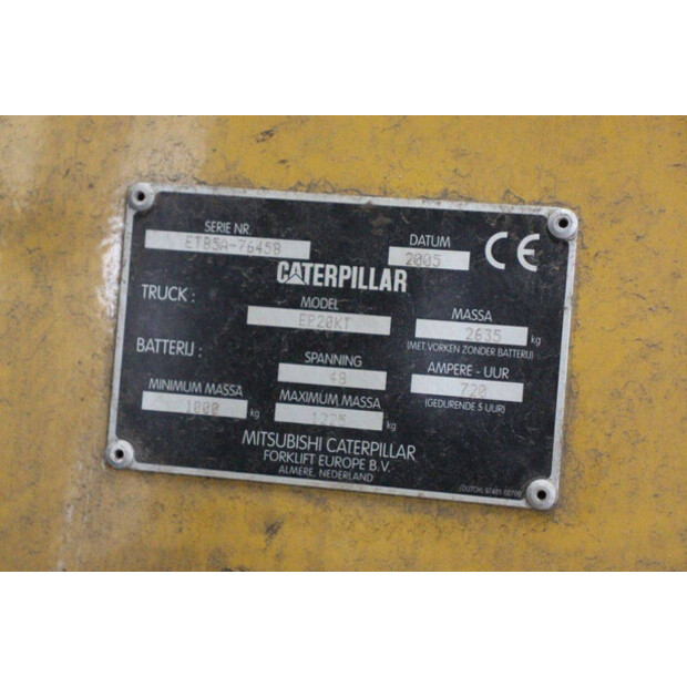 2005 Caterpillar EP20KT-47440911