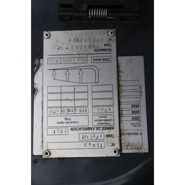 2021 تويوتا 8FBE18T-47441704