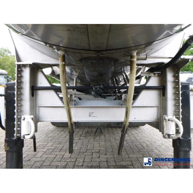 2014 Van Hool Food tank inox 36 m3 / 4 comp + pump-47444428