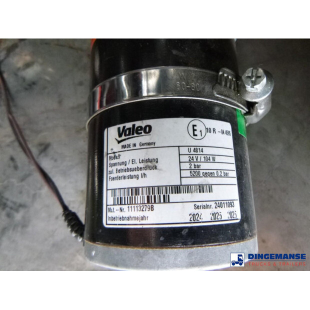 2014 Van Hool Food tank inox 36 m3 / 4 comp + pump-47444440