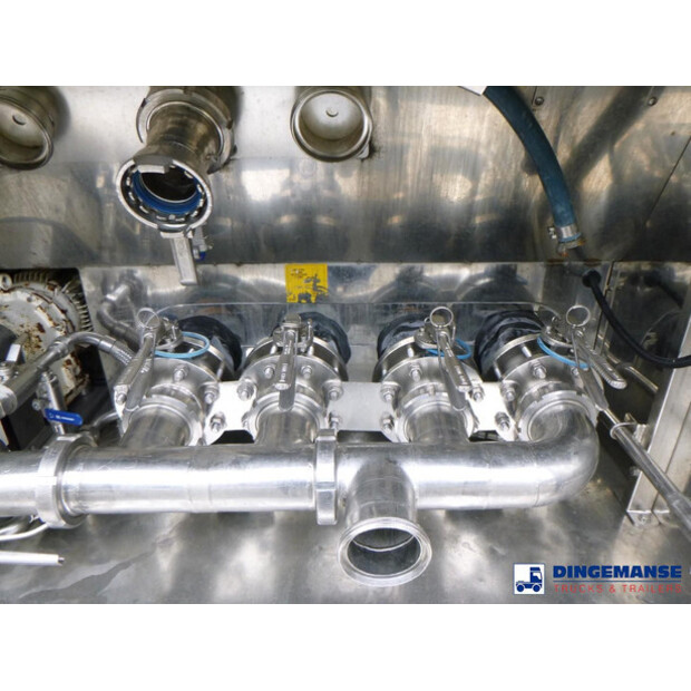 2014 Van Hool Food tank inox 36 m3 / 4 comp + pump-47444446