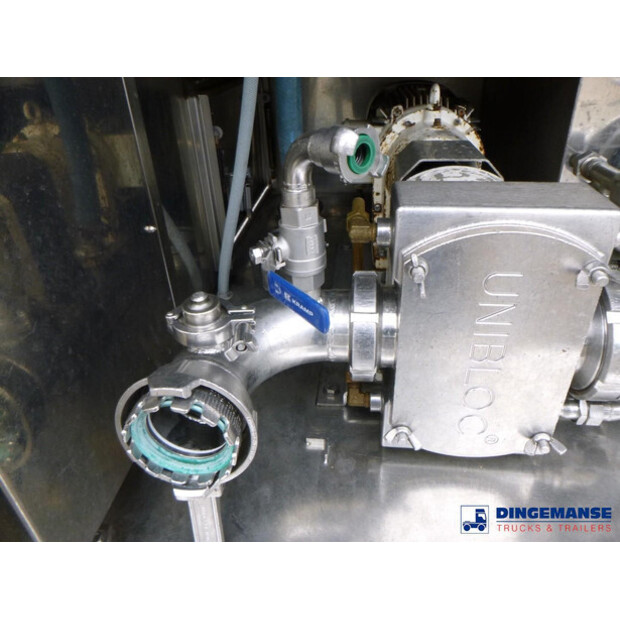 2014 Van Hool Food tank inox 36 m3 / 4 comp + pump-47444448
