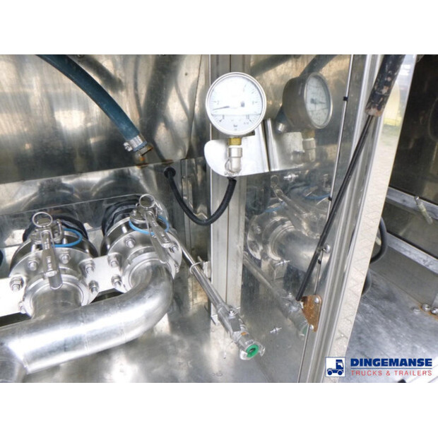 2014 Van Hool Food tank inox 36 m3 / 4 comp + pump-47444453