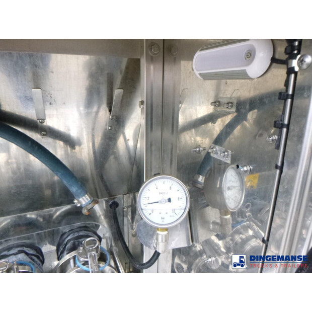 2014 Van Hool Food tank inox 36 m3 / 4 comp + pump-47444454