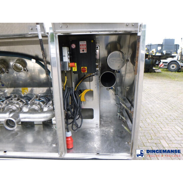 2014 Van Hool Food tank inox 36 m3 / 4 comp + pump-47444456