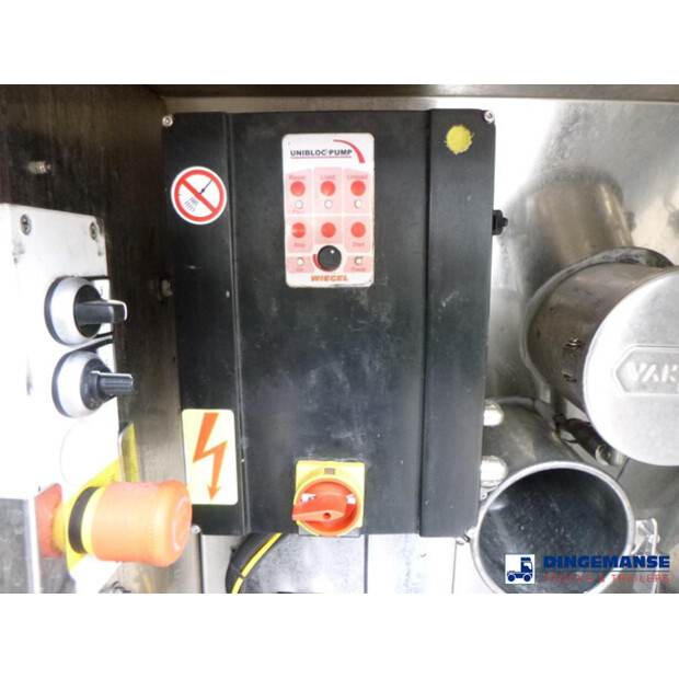 2014 Van Hool Food tank inox 36 m3 / 4 comp + pump-47444457