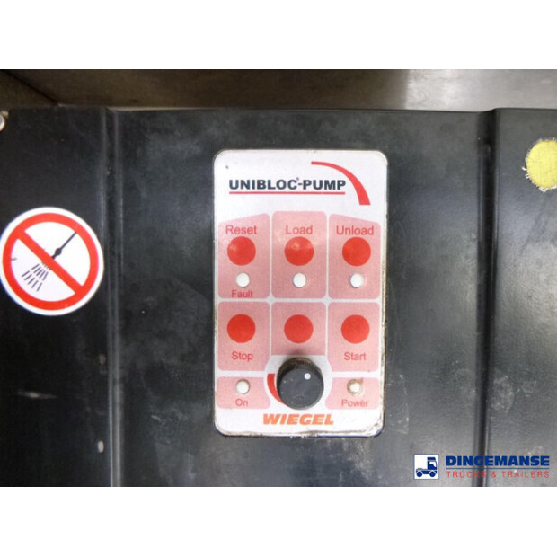 2014 Van Hool Food tank inox 36 m3 / 4 comp + pump-47444458