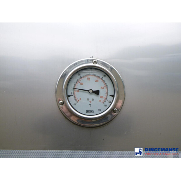 2014 Van Hool Food tank inox 36 m3 / 4 comp + pump-47444462