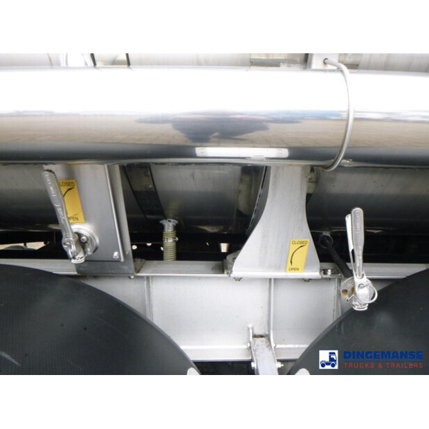 2014 Van Hool Food tank inox 36 m3 / 4 comp + pump-47444466