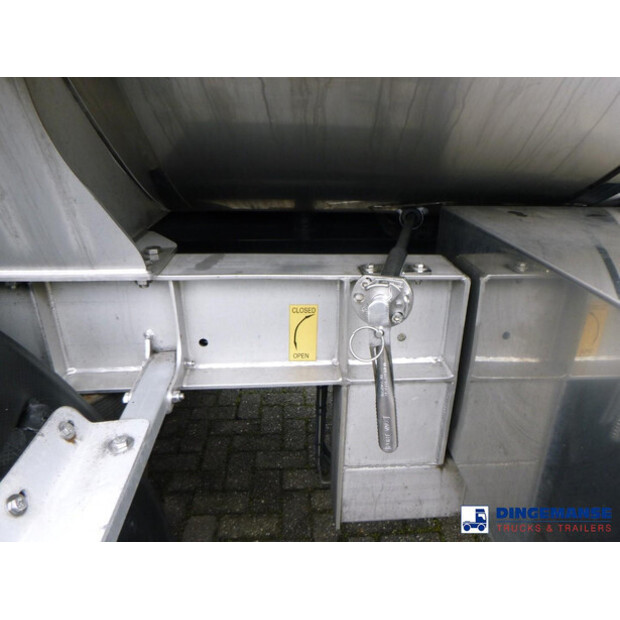 2014 Van Hool Food tank inox 36 m3 / 4 comp + pump-47444469