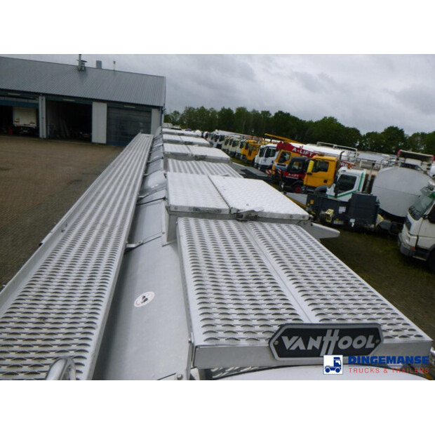 2014 Van Hool Food tank inox 36 m3 / 4 comp + pump-47444472