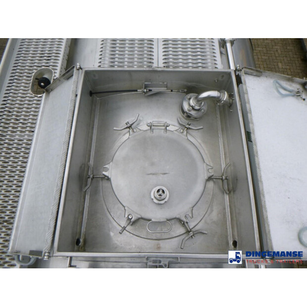 2014 Van Hool Food tank inox 36 m3 / 4 comp + pump-47444474