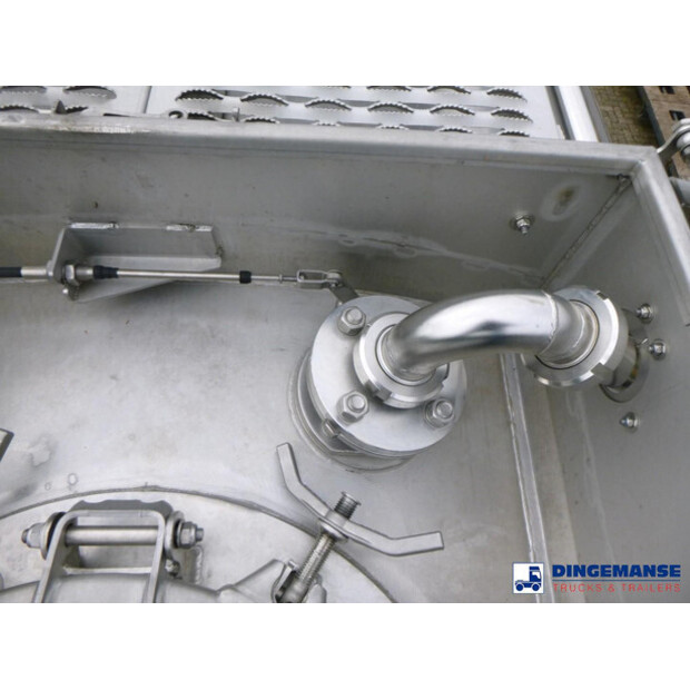 2014 Van Hool Food tank inox 36 m3 / 4 comp + pump-47444475