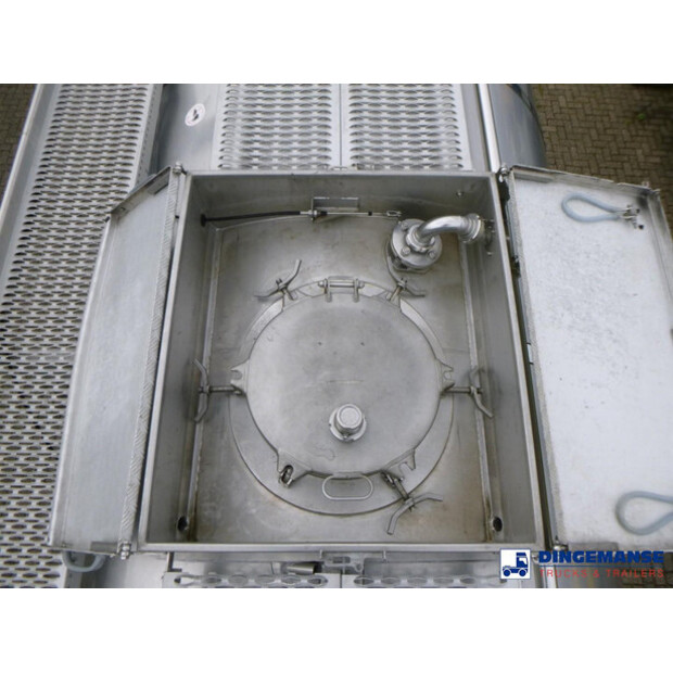 2014 Van Hool Food tank inox 36 m3 / 4 comp + pump-47444480