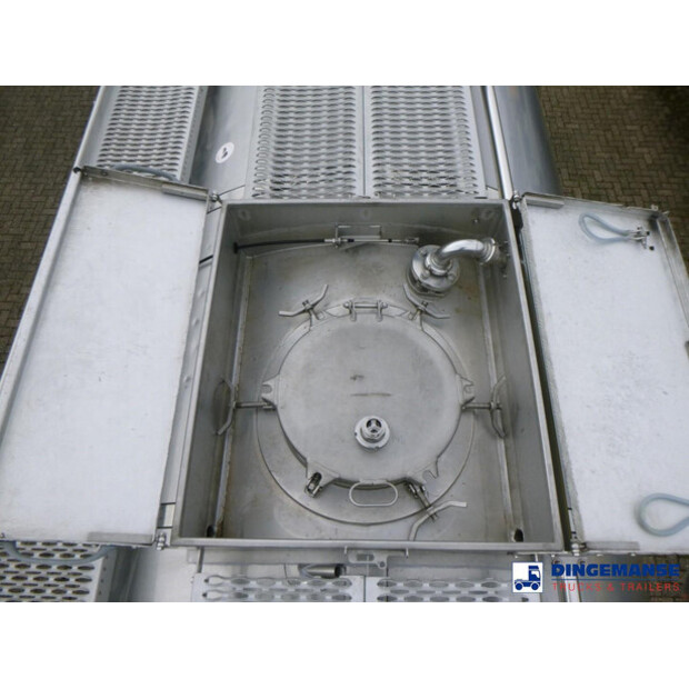 2014 Van Hool Food tank inox 36 m3 / 4 comp + pump-47444484