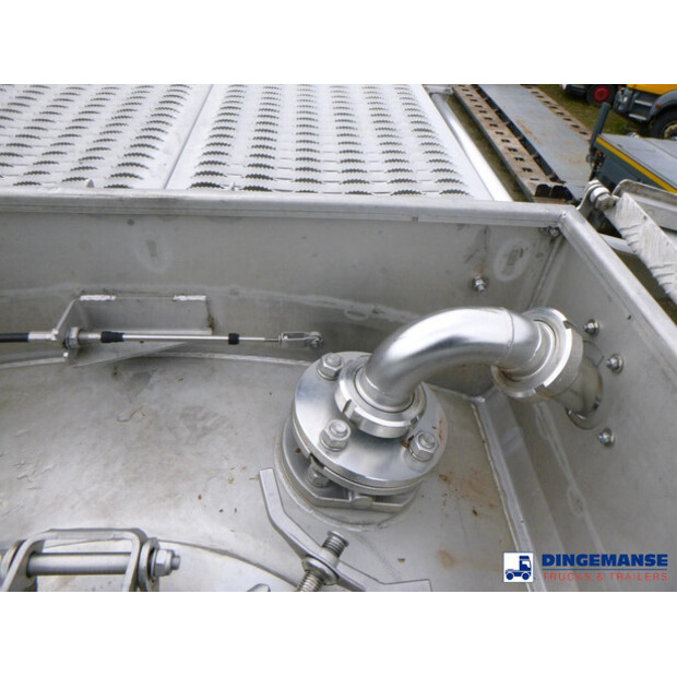 2014 Van Hool Food tank inox 36 m3 / 4 comp + pump-47444485
