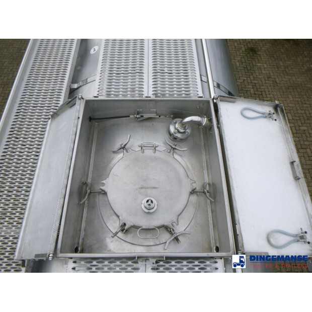 2014 Van Hool Food tank inox 36 m3 / 4 comp + pump-47444488