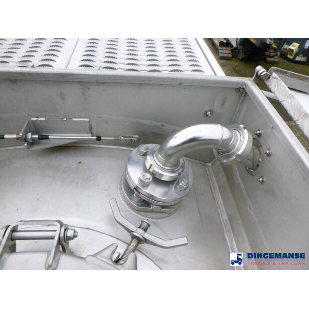 2014 Van Hool Food tank inox 36 m3 / 4 comp + pump-47444489