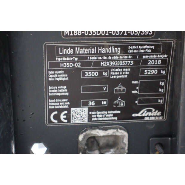 2018 Linde H35D-02-47460306
