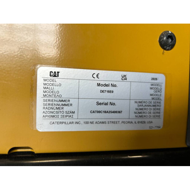 2025 Caterpillar DE715E0-47465397