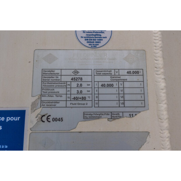 2011 Feldbinder EUT 40.3-47465532