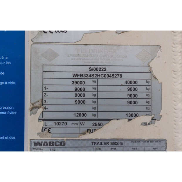 2011 Feldbinder EUT 40.3-47465533