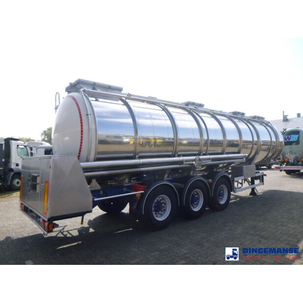 2006 BURG Food tank inox 37.5 m3 / 3 comp-47484435