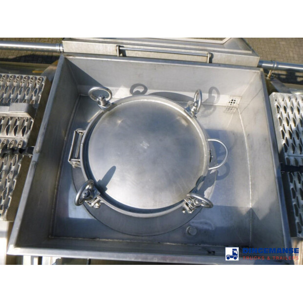 2006 BURG Food tank inox 37.5 m3 / 3 comp-47484458