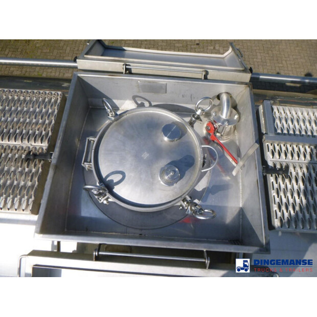 2006 BURG Food tank inox 37.5 m3 / 3 comp-47484462