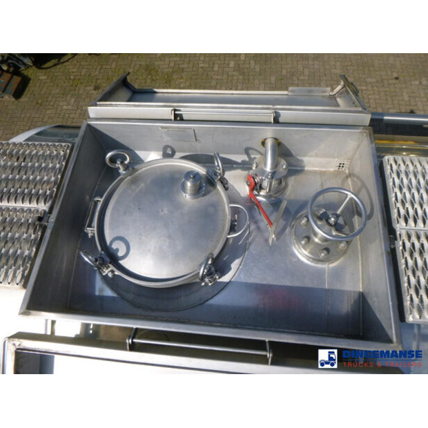 2006 BURG Food tank inox 37.5 m3 / 3 comp-47484466