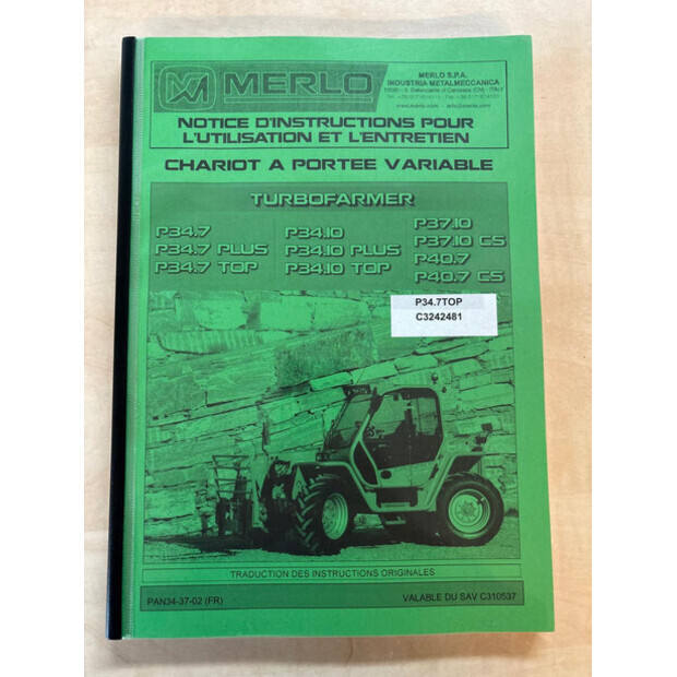 2013 Merlo P34.7 Top-47485004