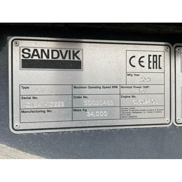 2021 ساندفيك QJ 241-47485010