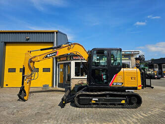 Image for TRACKED EXCAVATORS 2024 Sany SY75C for Sale in Netherlands