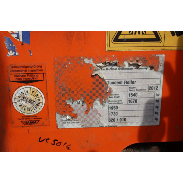 2015 HAMM HD10VV-47488682