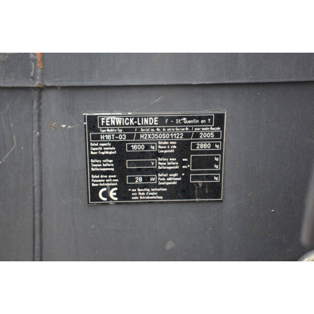2005 Fenwick-Linde H16T-03-47491645
