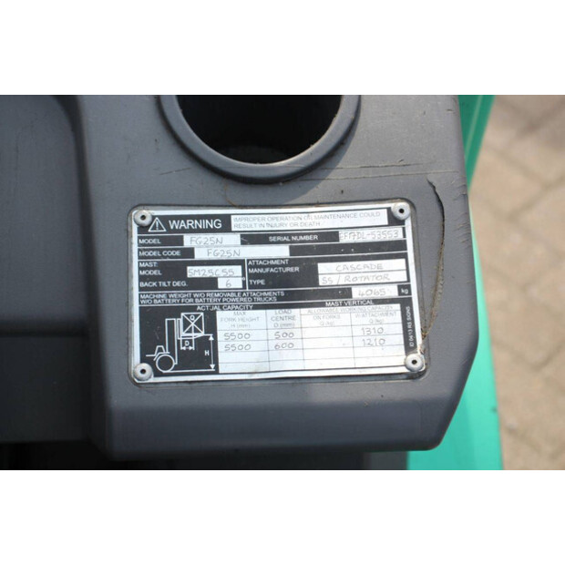 2013 MITSUBISHI FG25N-47492629