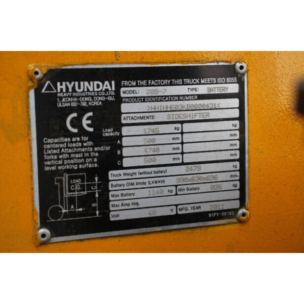 2011 Hyundai 20B-7-47497830