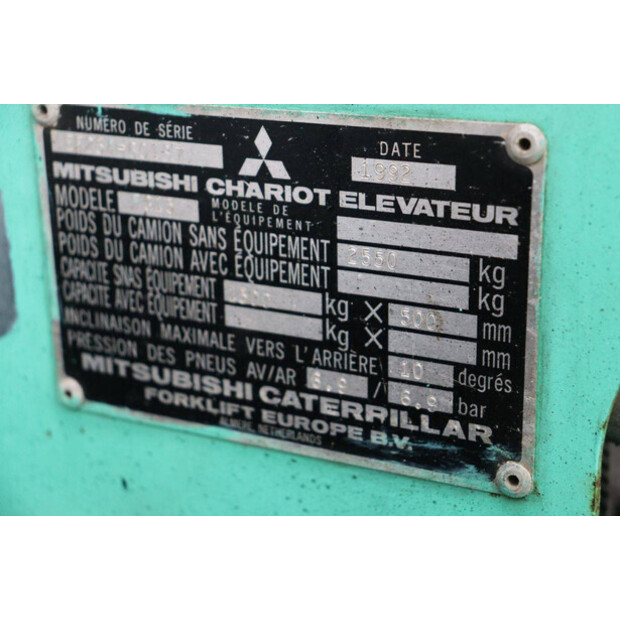 1992 MITSUBISHI FG15-47513025