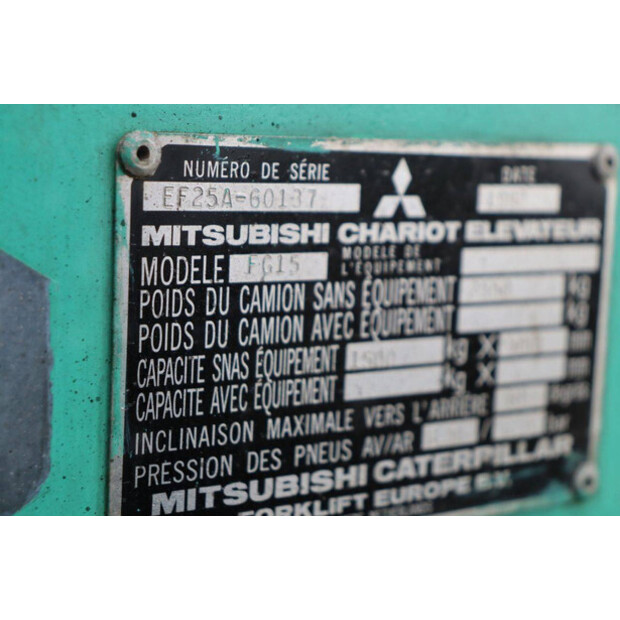 1992 MITSUBISHI FG15-47513026