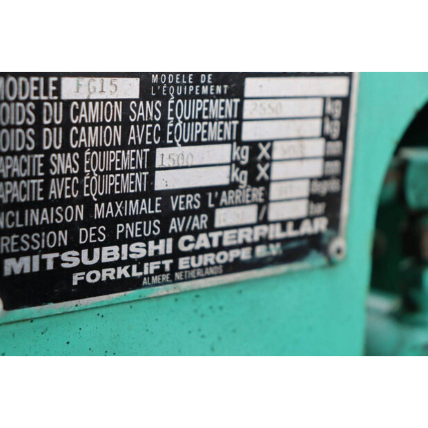 1992 MITSUBISHI FG15-47513027