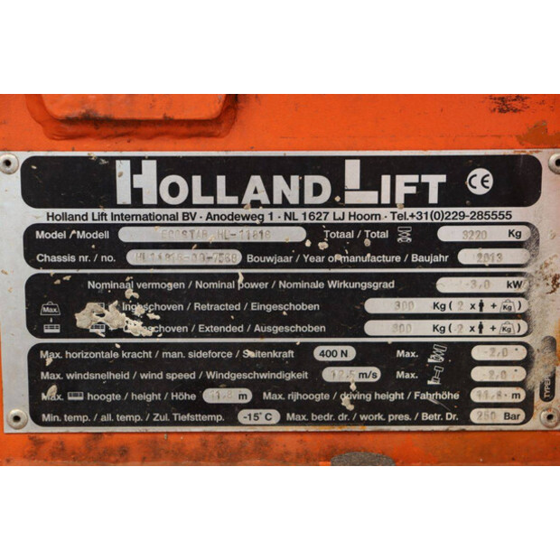 2013 Holland Lift Ecostar HL-11816-47513593