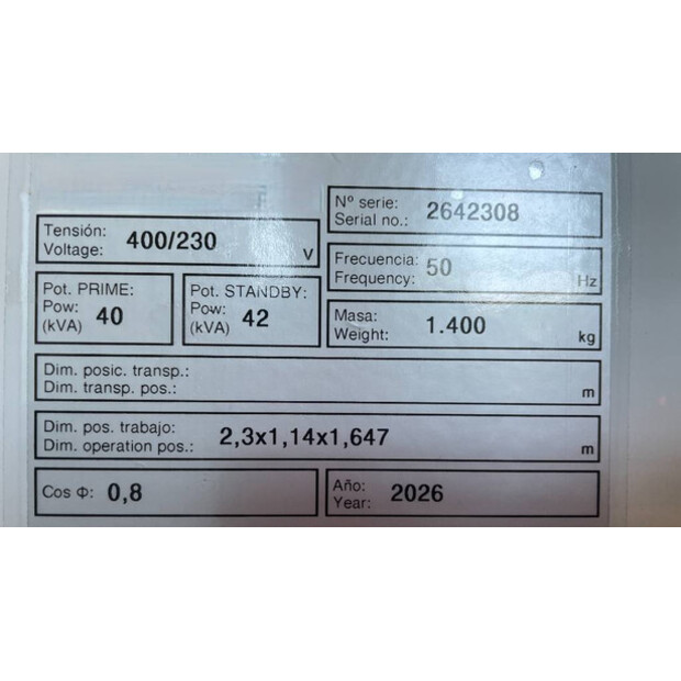 2026 Deutz TD2.9 L4-47514235