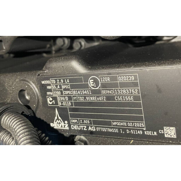 2026 Deutz TD2.9 L4-47514254