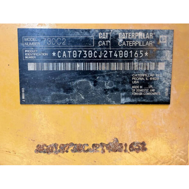 2016 Caterpillar 730C2-47515321