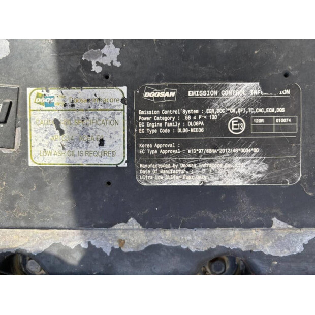 2019 دووسان DX140W-5-47530465
